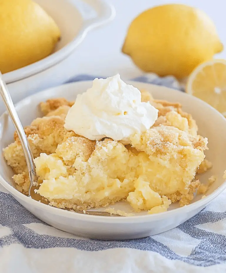 Lemon Cream Cheese Dump Cake Recipe