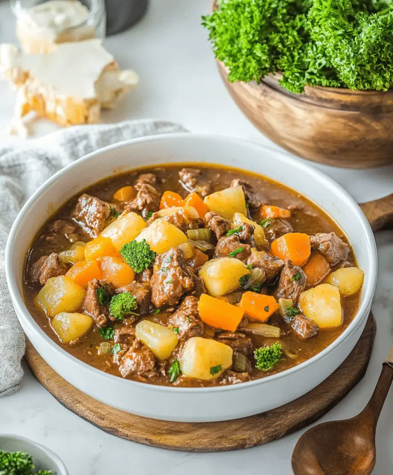Old Fashioned Beef Stew Recipe