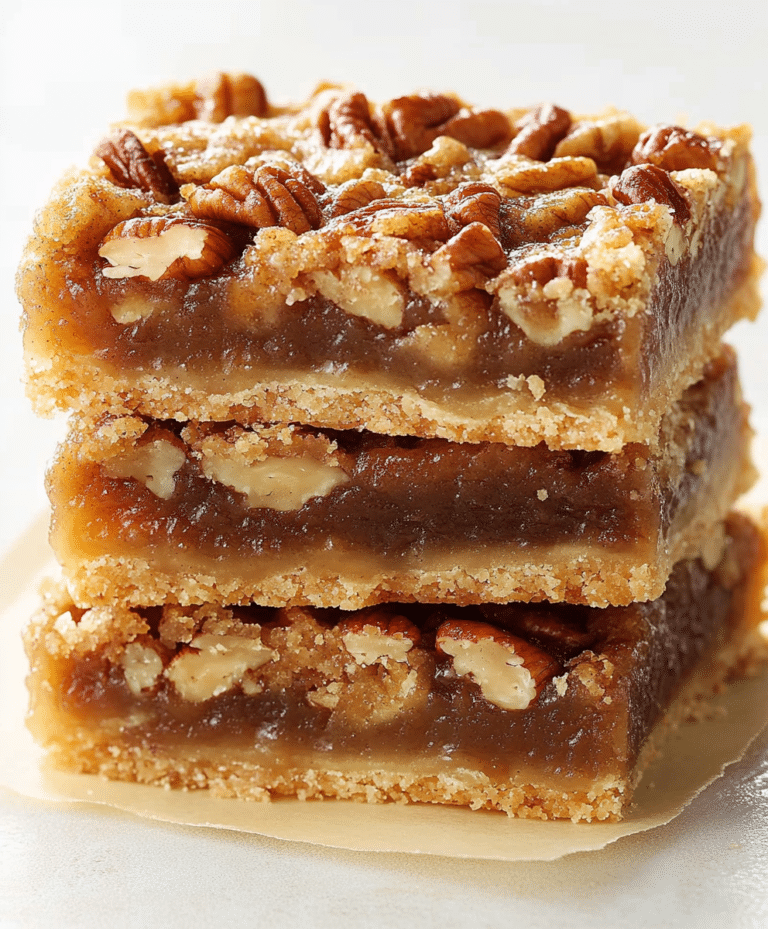 Pecan Pie Bars Recipe