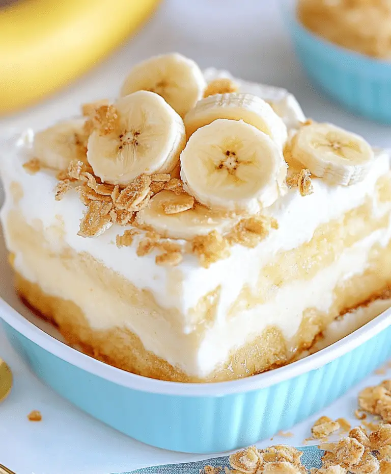 Perfect Banana Pudding Recipe