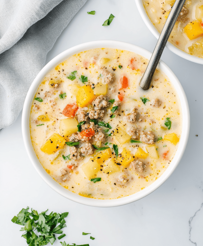 Potato And Sausage Chowder Recipe