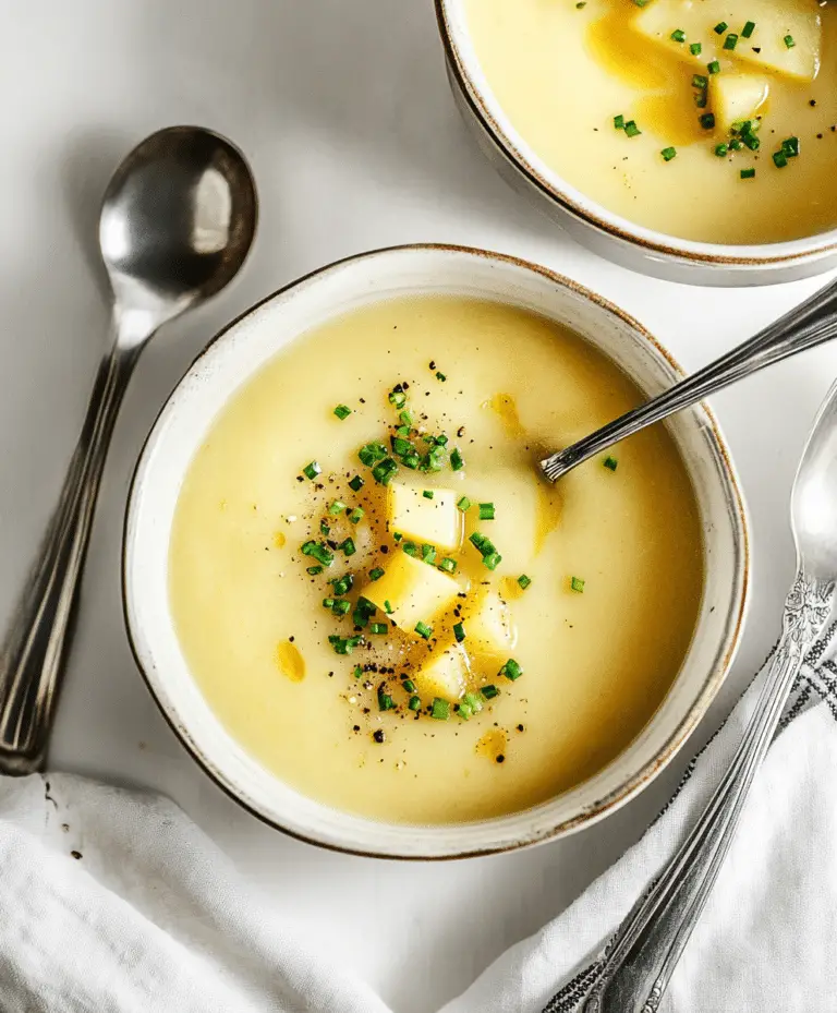 Potato Leek Soup Recipe