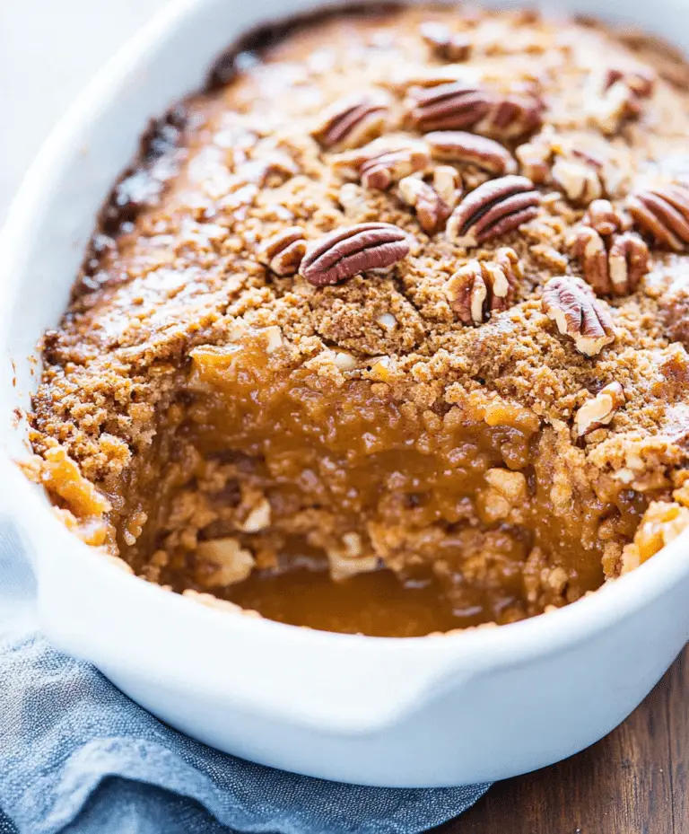 Pumpkin Pecan Cobbler Recipe