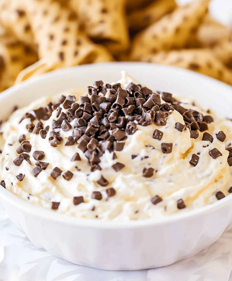 Quick And Easy Creamy Cannoli Dip Recipe