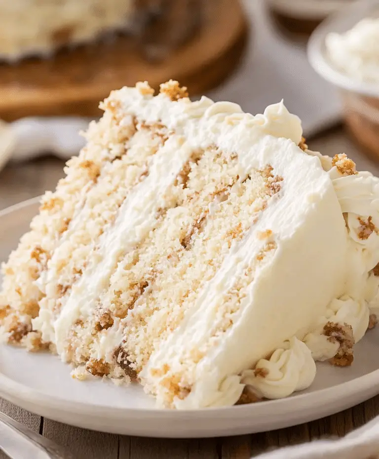 Quick Italian Cream Cake Recipe