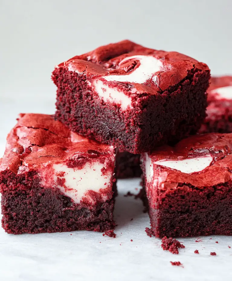 Red Velvet Brownies Recipe