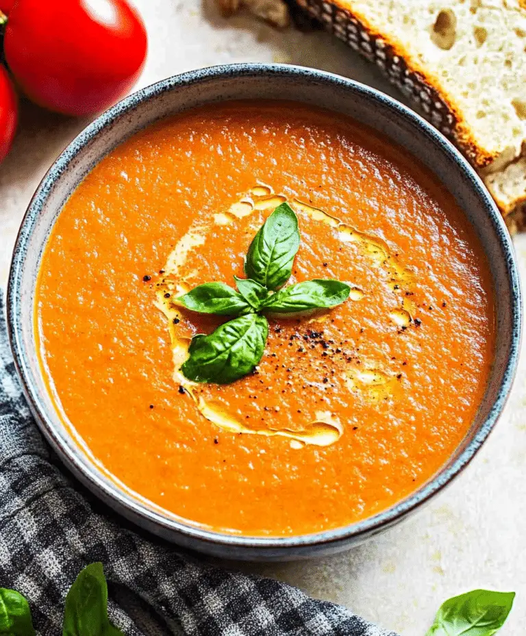 Slow Cooker Tomato Soup Recipe