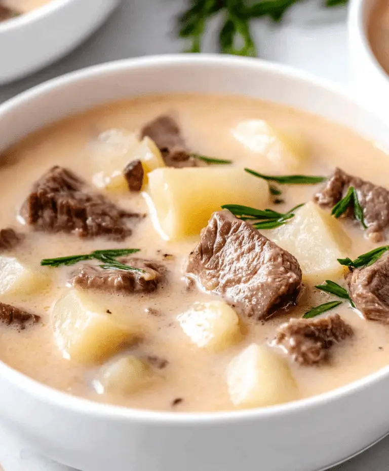 Steak And Potato Soup Recipe