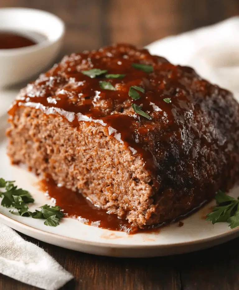The Best Meatloaf Recipe