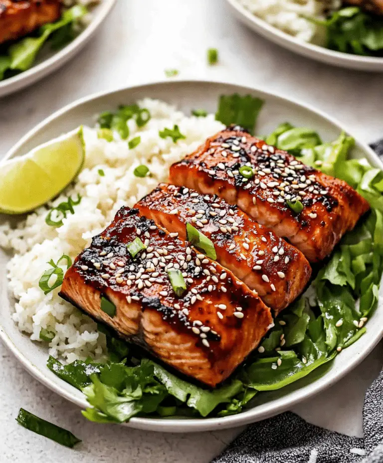 Broiled Salmon Recipe