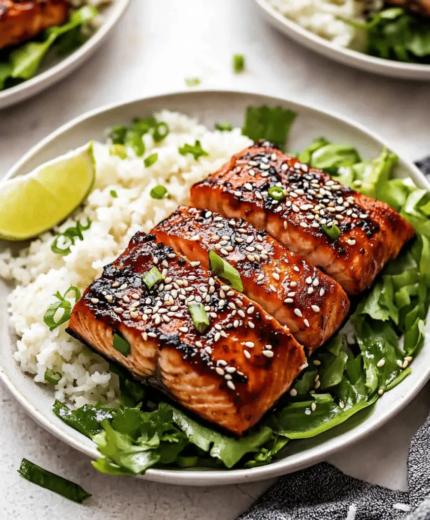 Broiled Salmon Recipe