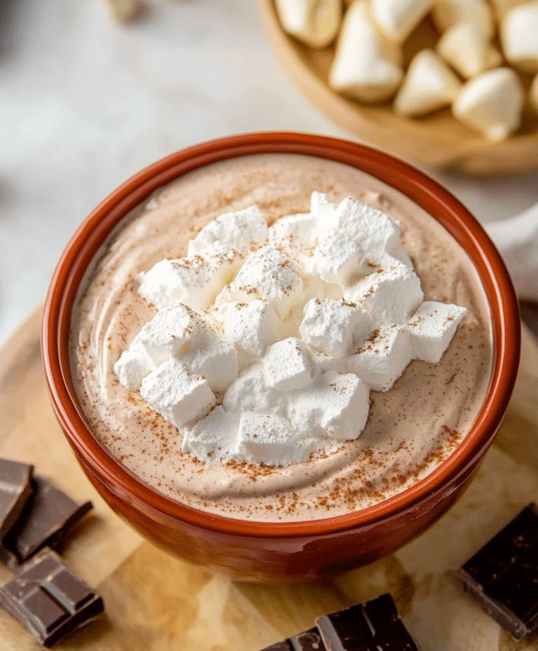 3 Ingredient Hot Chocolate Dip Recipe