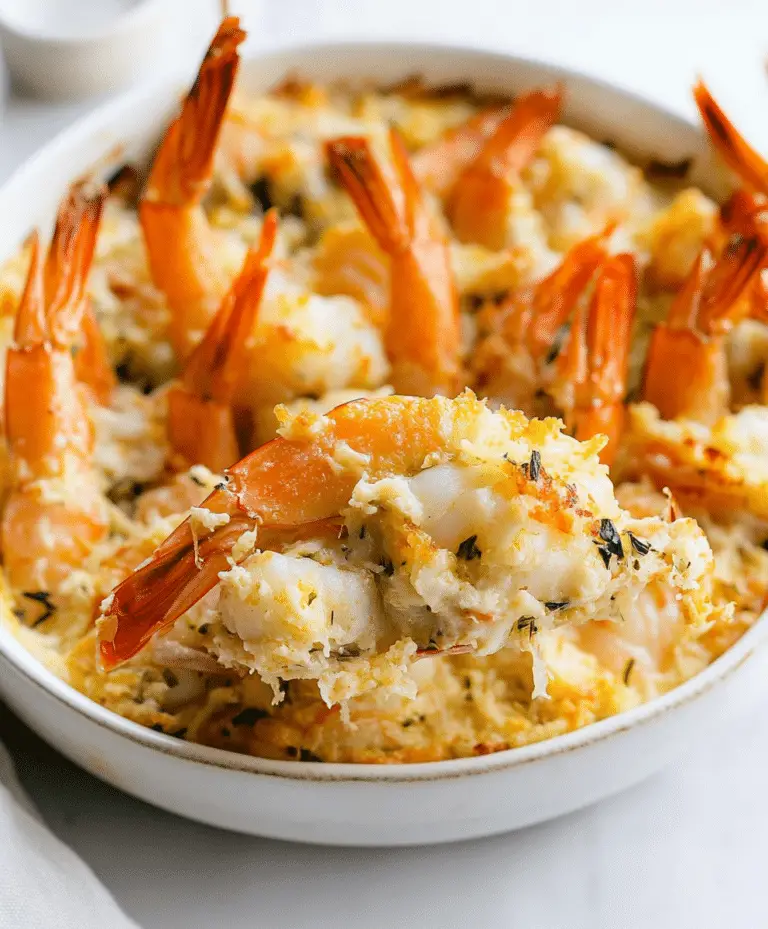 Baked Stuffed Shrimp Casserole Recipe
