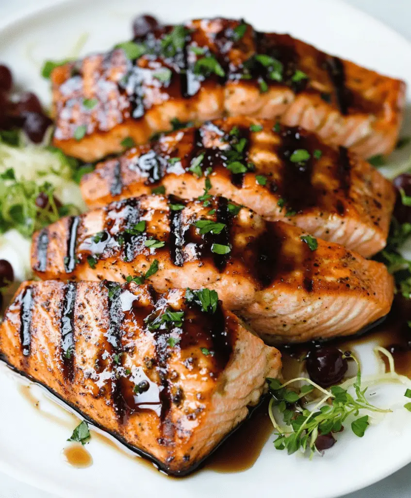 Balsamic Glazed Salmon Recipe