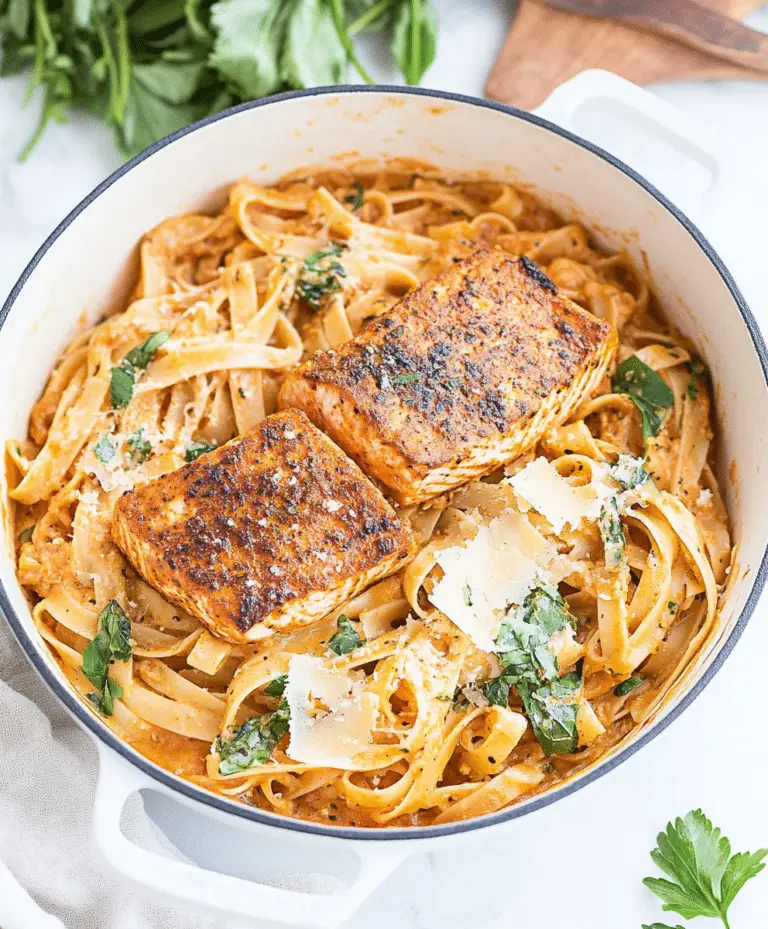 Cajun Salmon Pasta Recipe