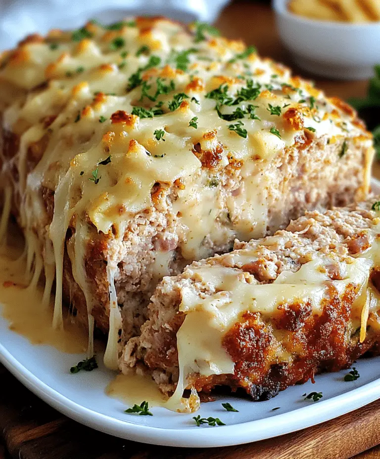 Chicken Cordon Bleu Meatloaf Recipe