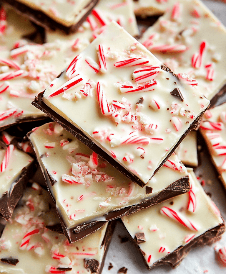 Chocolate Peppermint Bark Recipe
