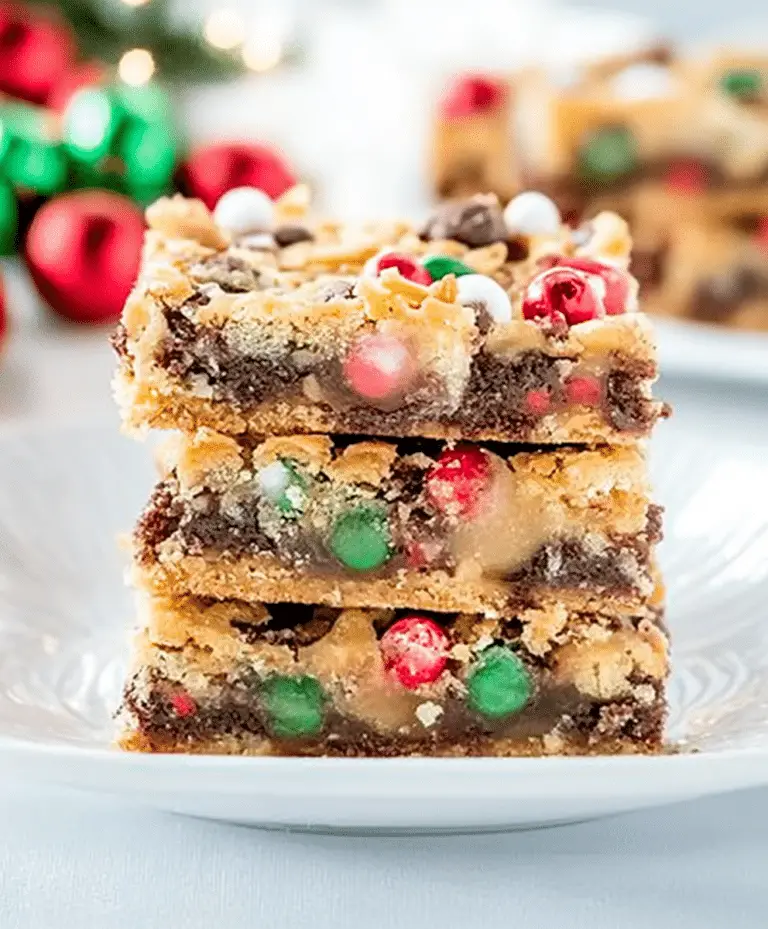 Christmas Magic Cookie Bars Recipe