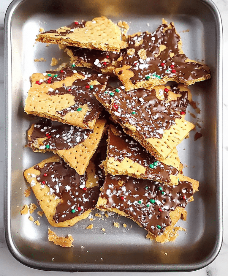 Easy Cracker Toffee Cookie Recipe