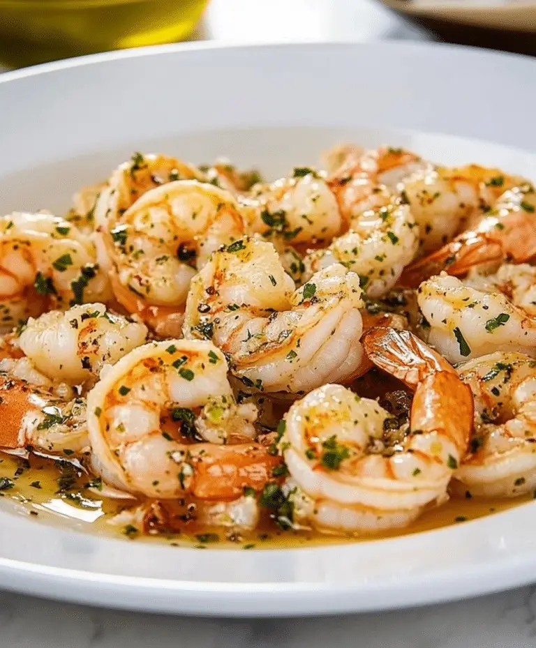 Easy Famous Red Lobster Shrimp Scampi Recipe
