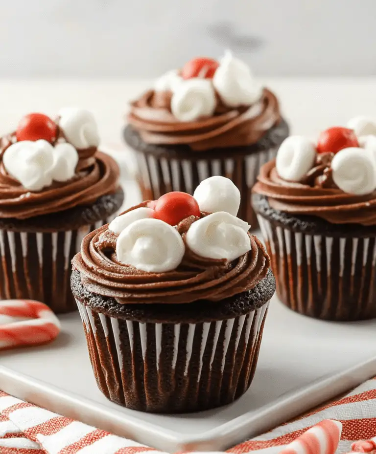 Hot Cocoa Cupcake Mugs Recipe