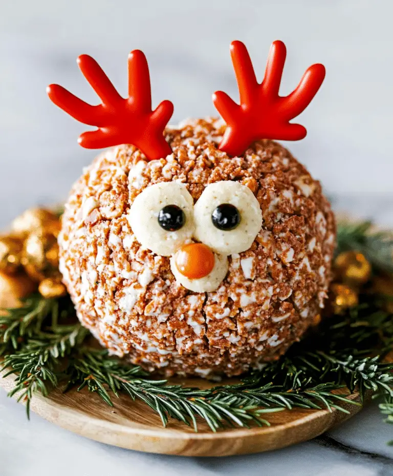 Reindeer Cheese Ball Recipe