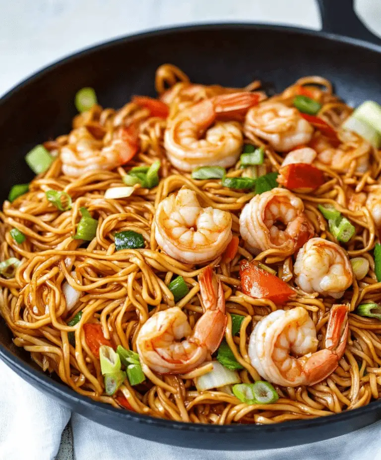 Shrimp Lo Mein Recipe