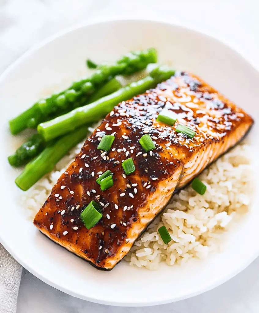 Soy Ginger Salmon Recipe