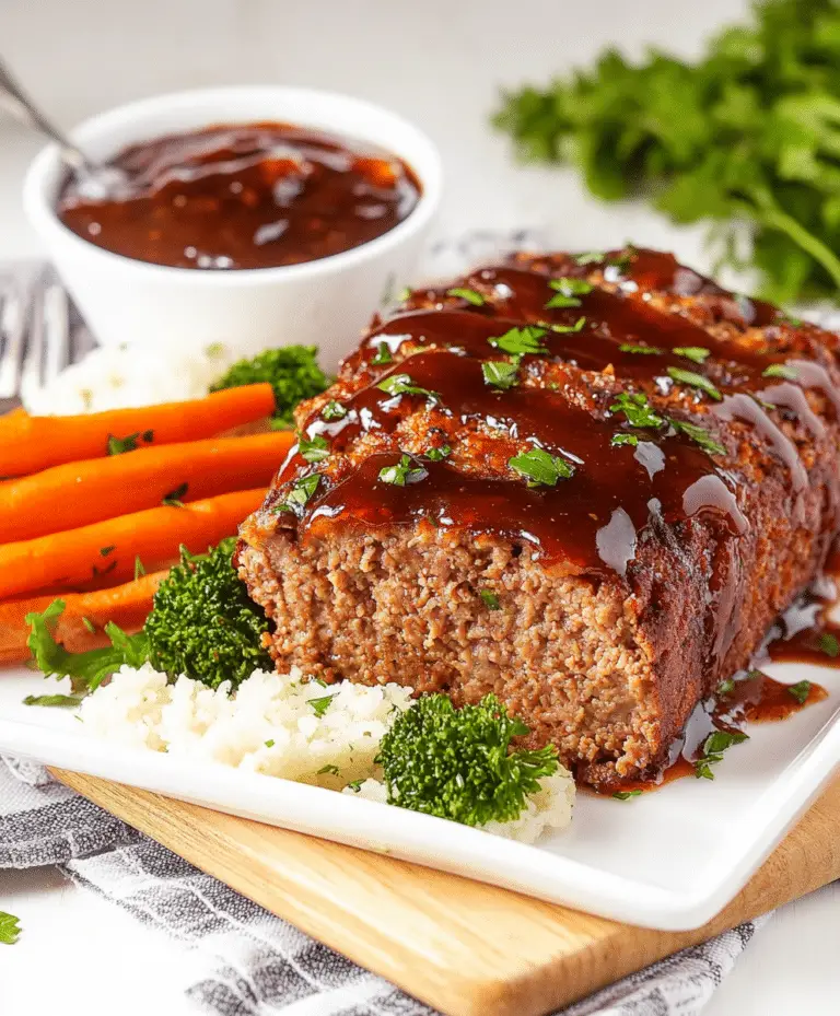 The Best Meatloaf Recipe Ever With The Tastiest Bbq Glaze Recipe