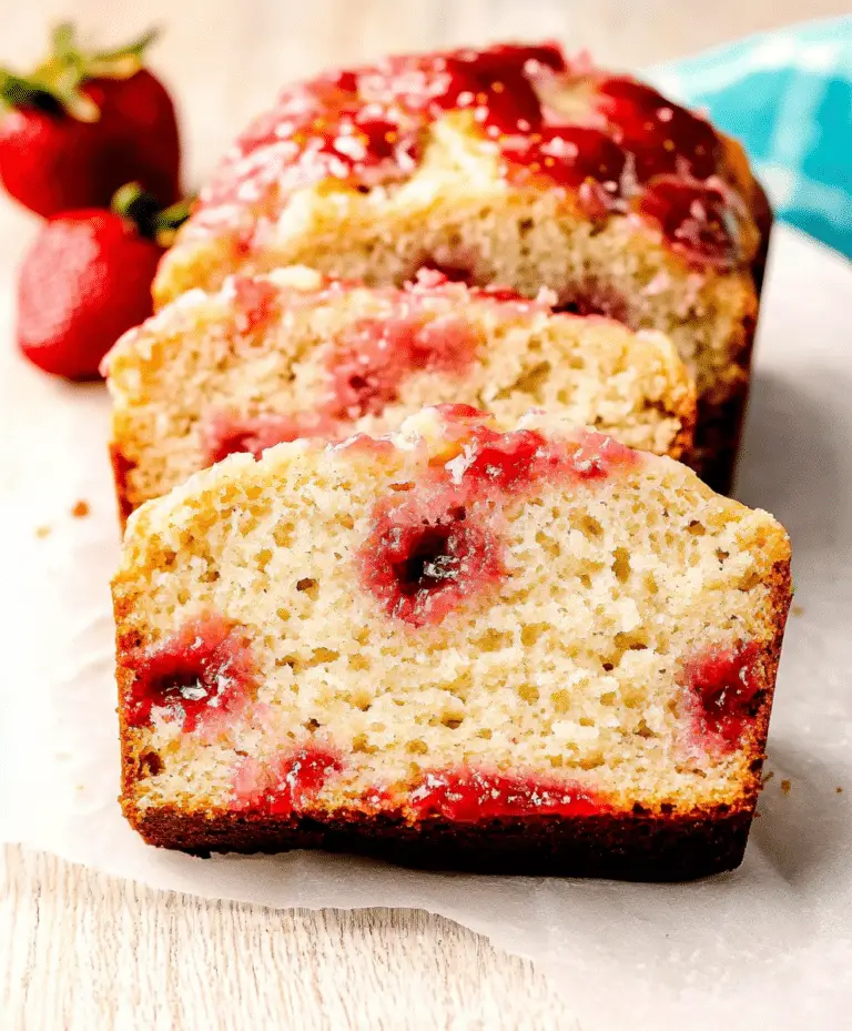 Fresh Strawberry Bread Recipe