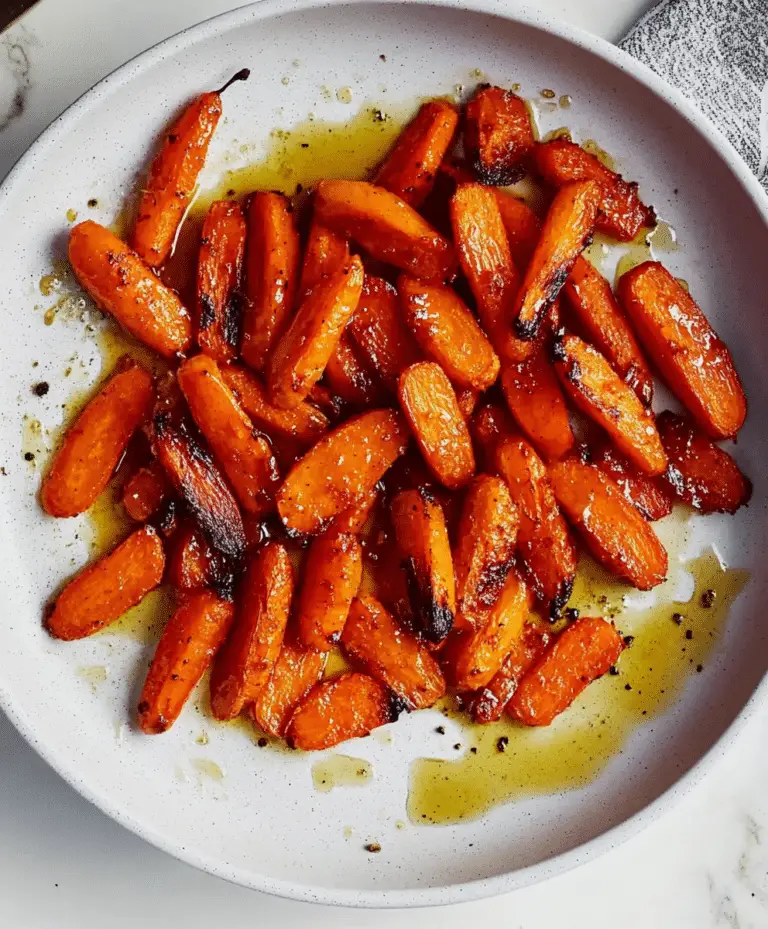 Honey Roasted Carrots Recipe