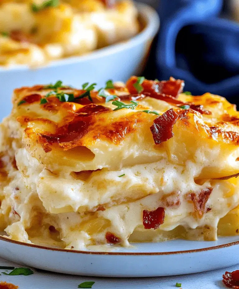 Loaded Scalloped Potatoes Recipe