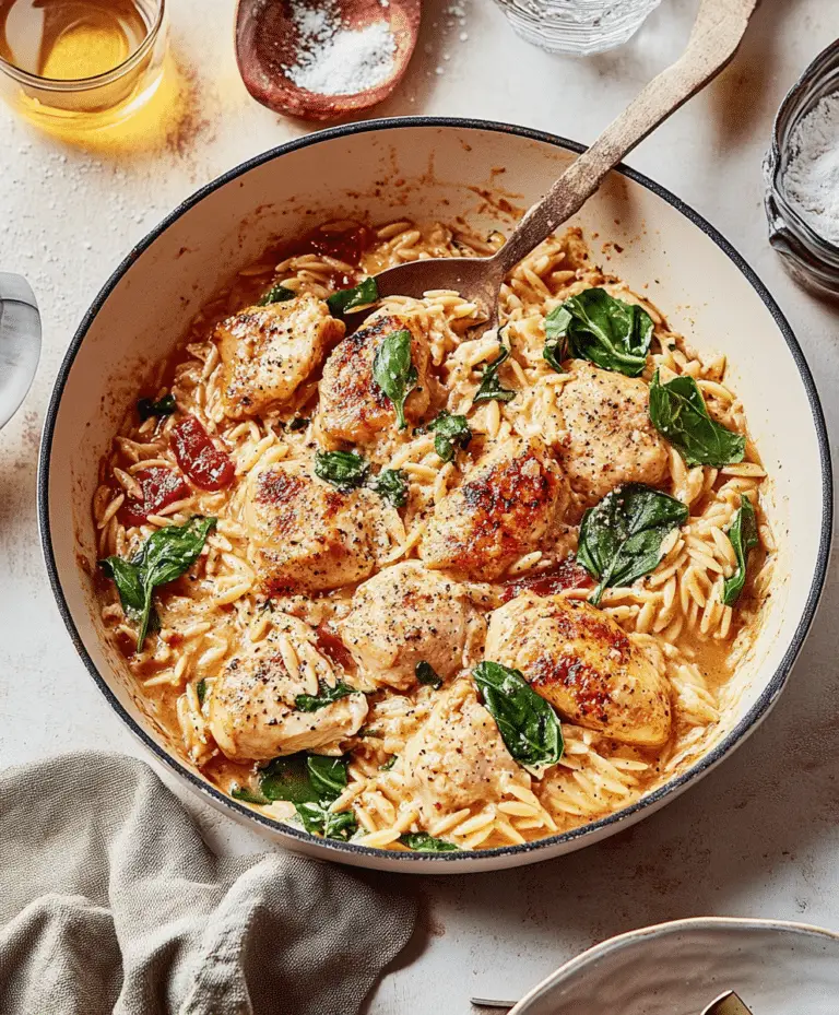One-pan Marry Me Chicken With Orzo Recipe
