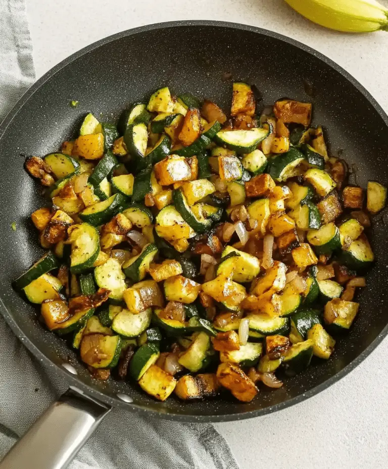 Sautéed Zucchini Recipe