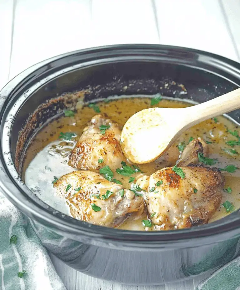 Slow Cooker Honey Mustard Chicken Thighs (gluten-free) Recipe