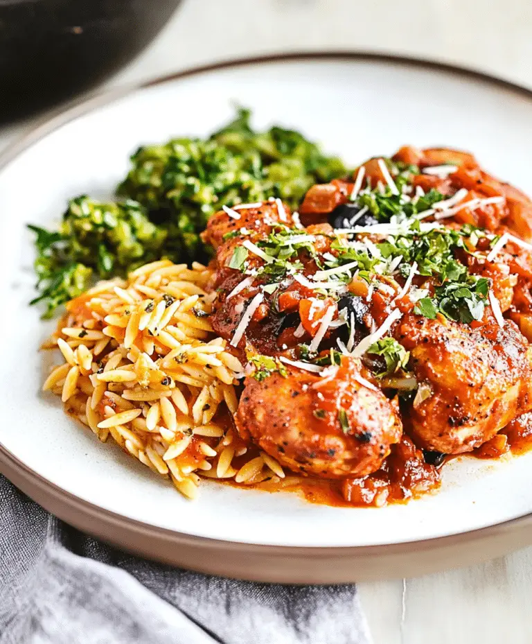 Slow Cooker Mediterranean Chicken With Orzo Recipe