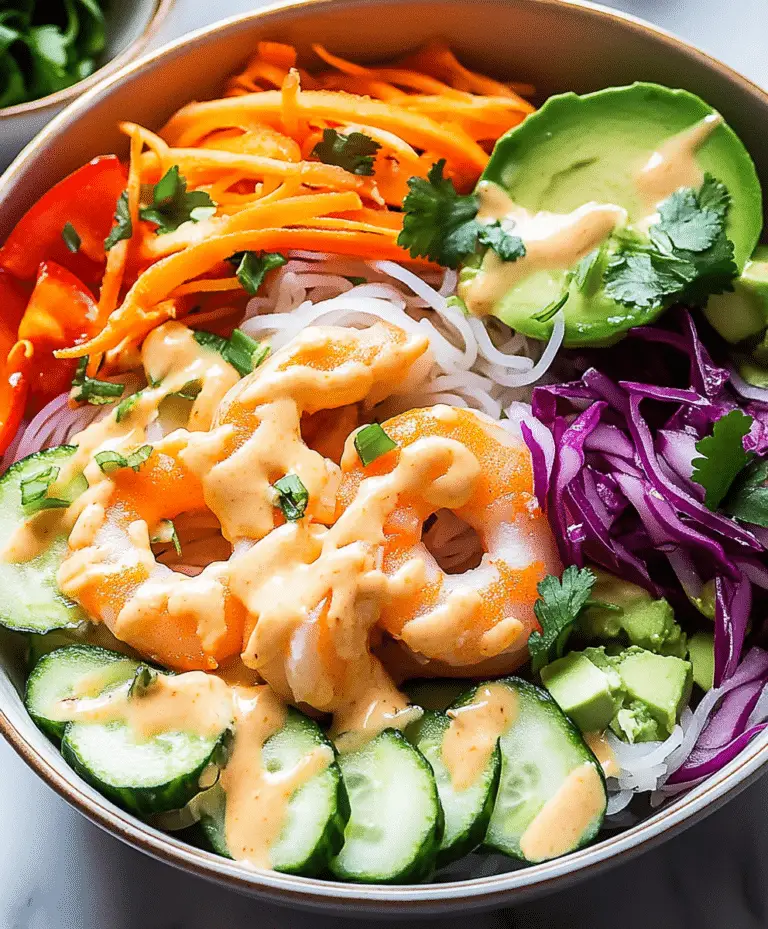 Spring Roll Bowls Recipe
