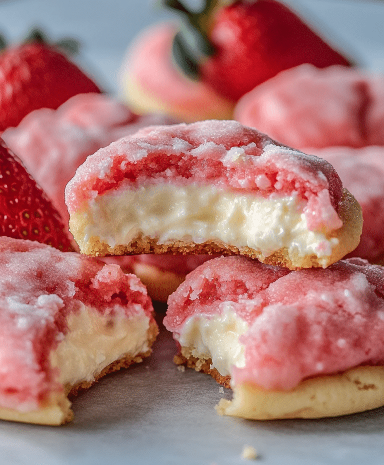 Strawberry Cheesecake Cookies Recipe