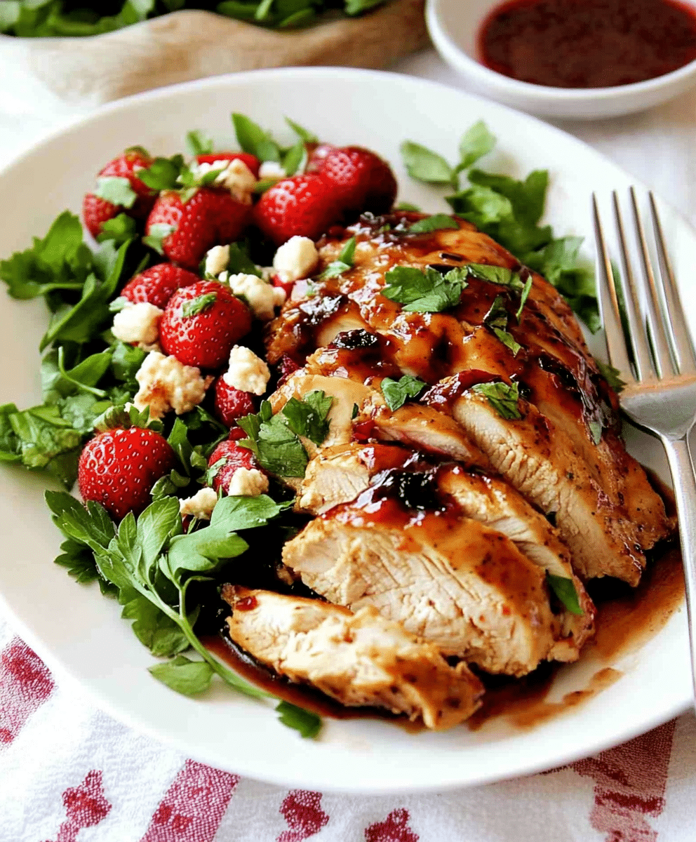 Strawberry Chicken Recipe Recipe Vibe Strawberry Chicken Recipe 2