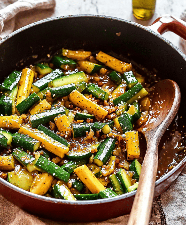 Zucchini Stir Fry Recipe