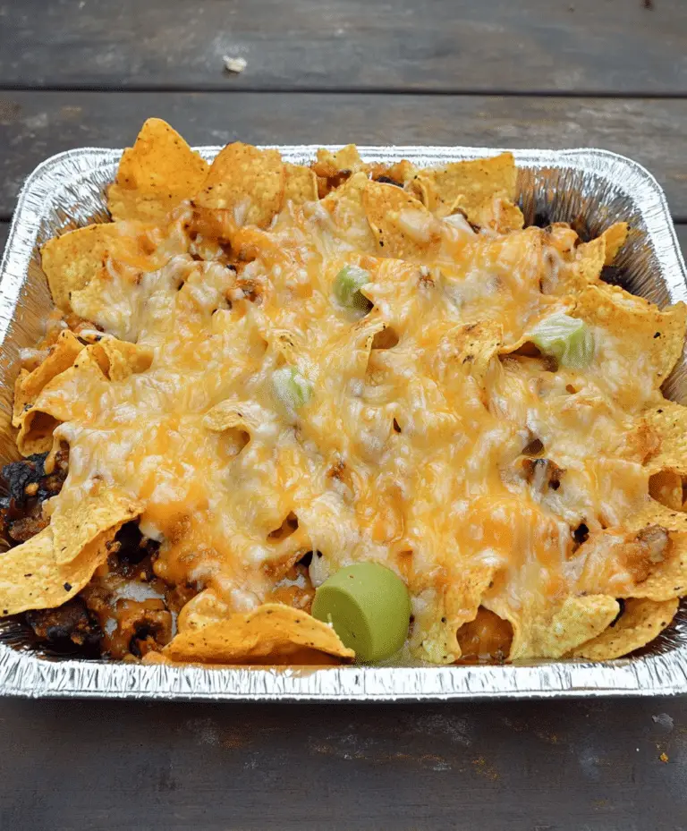 Campfire Grilled Nachos Recipe