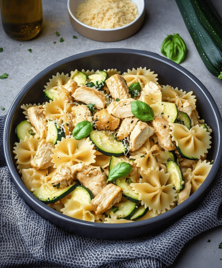 Chicken Zucchini Pasta Recipe