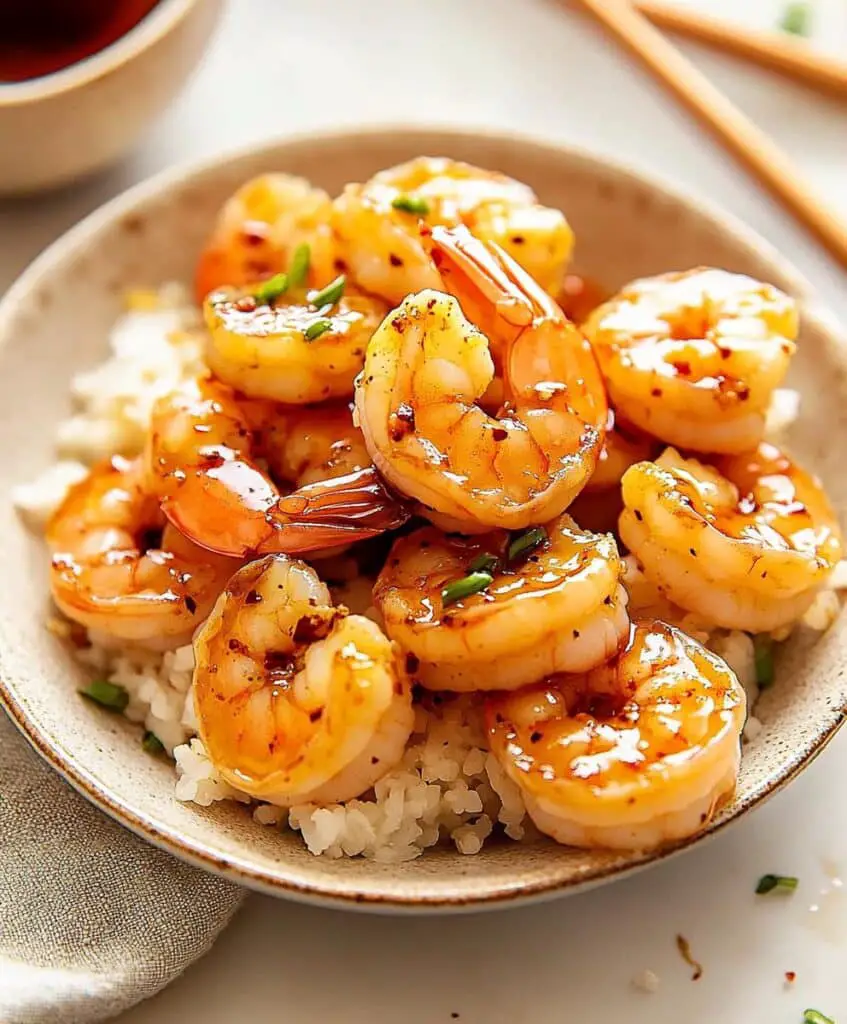 10 Minute Honey Garlic Shrimp Recipe