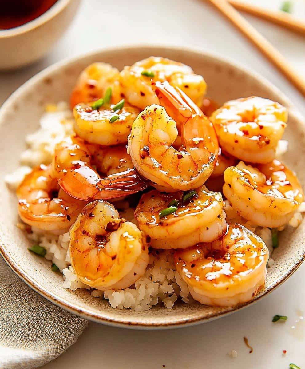 10 Minute Honey Garlic Shrimp Recipe