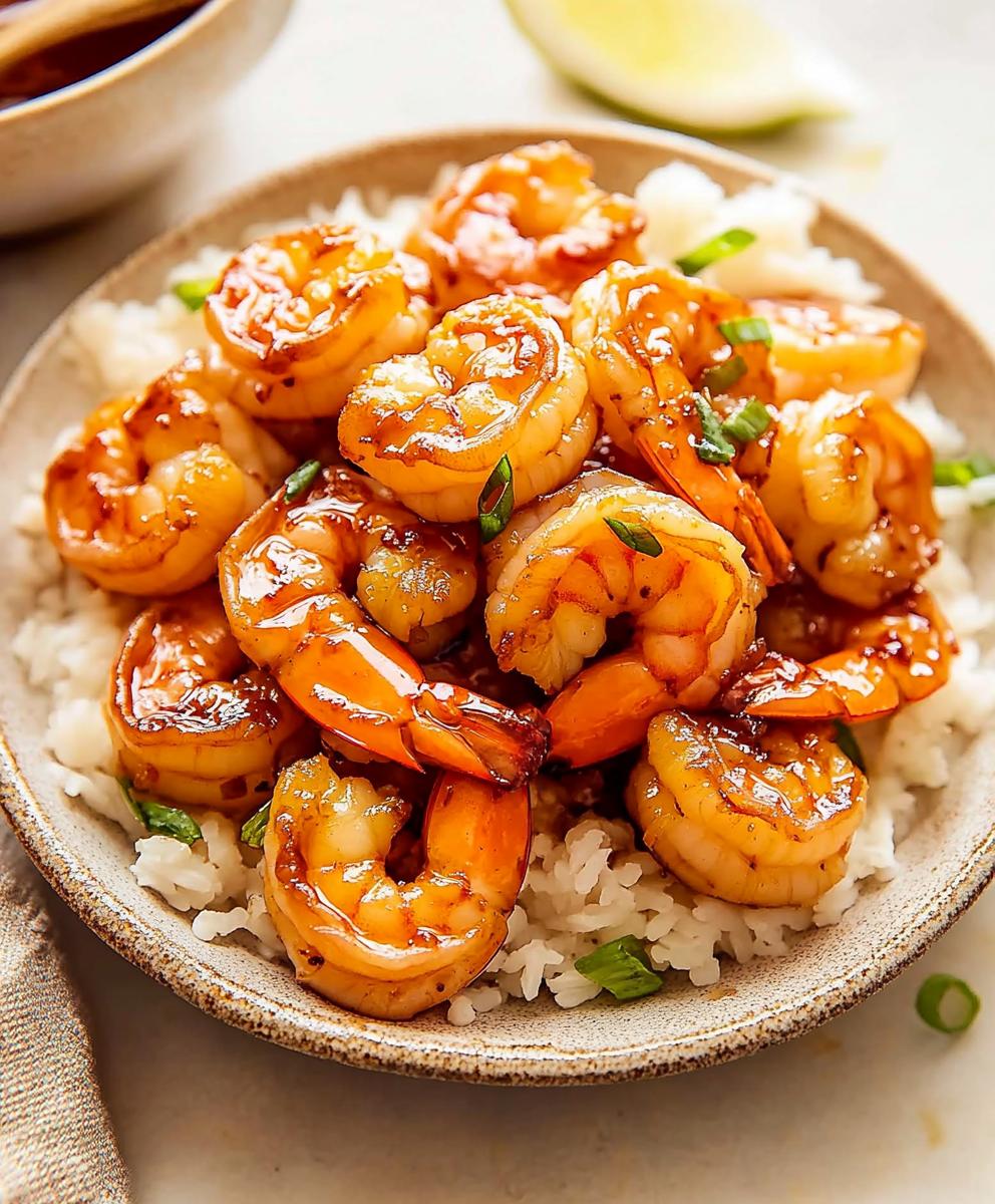 10 Minute Honey Garlic Shrimp Recipe