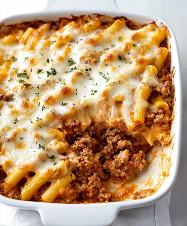 5-ingredient Ground Beef Casserole Recipe