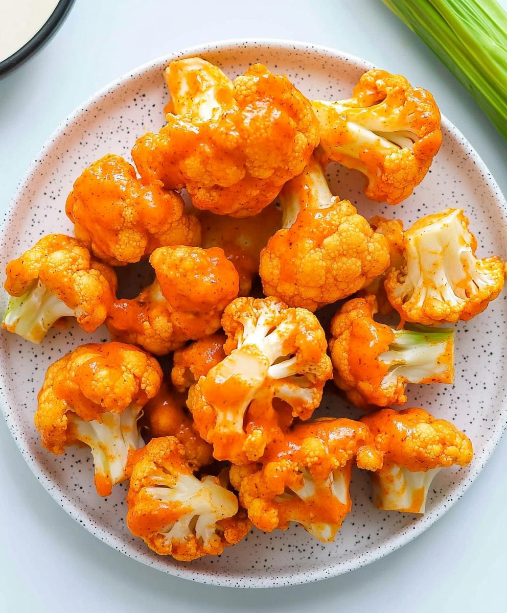 Air Fryer Buffalo Cauliflower Recipe