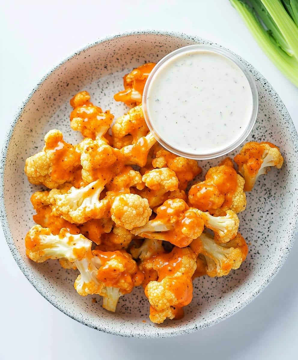 Air Fryer Buffalo Cauliflower Recipe
