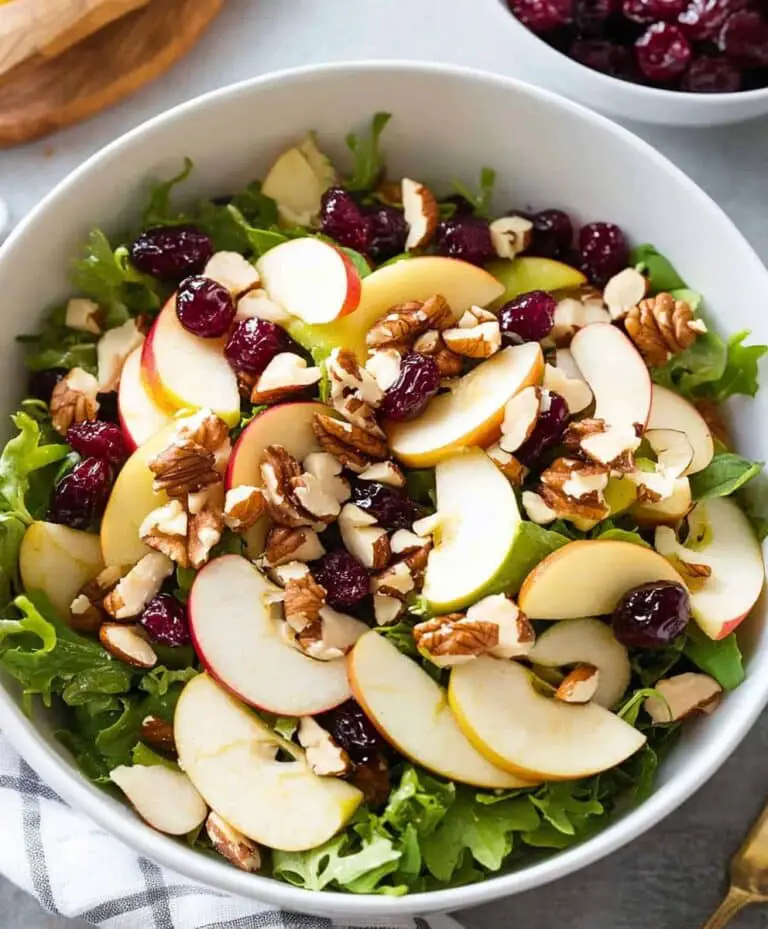Apple Cranberry Walnut Salad Recipe