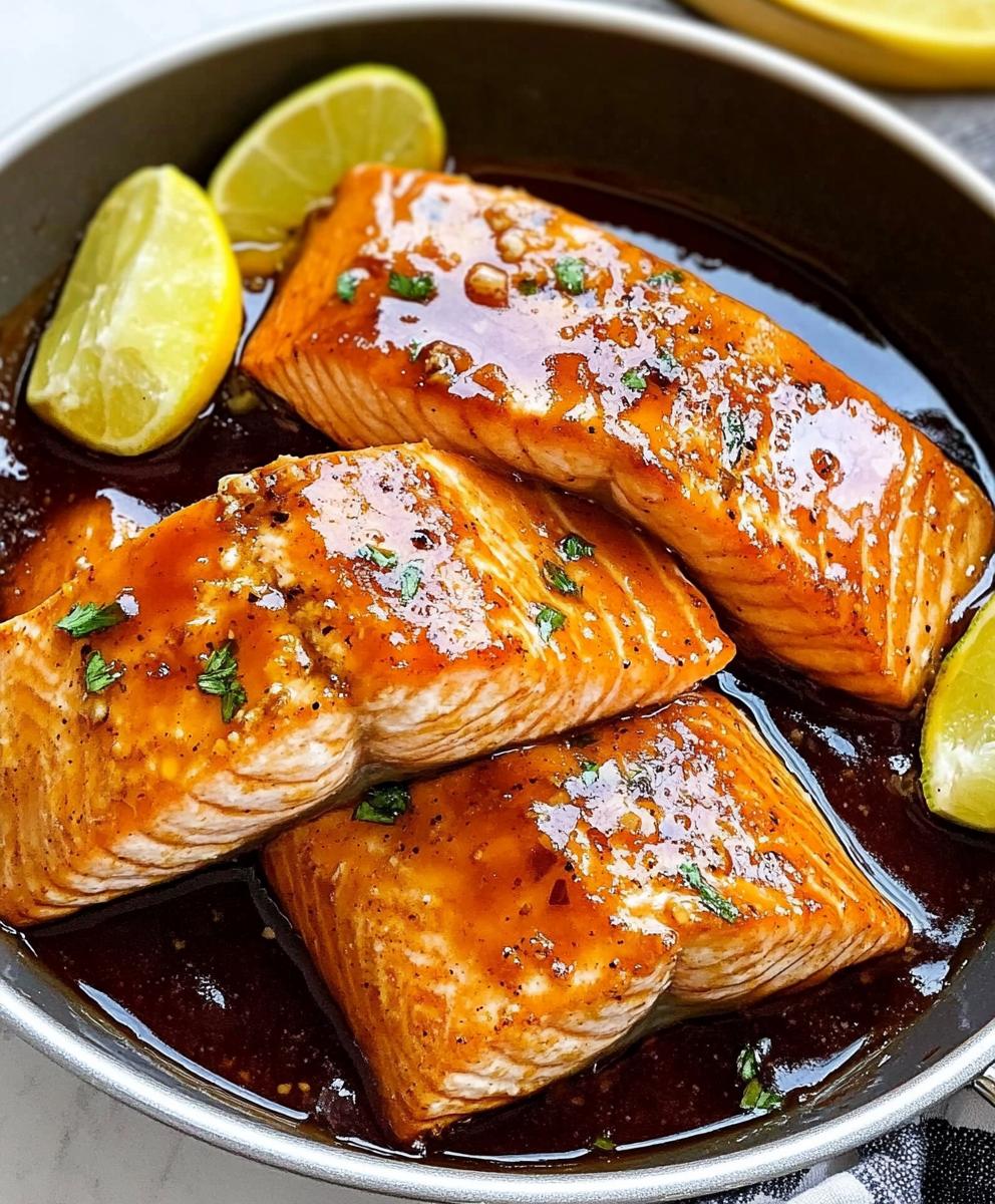 Baked Honey Lime Garlic Butter Salmon Recipe
